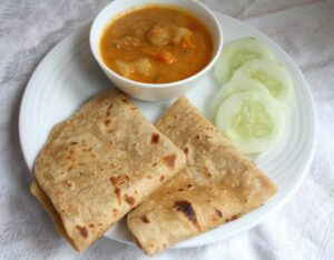 Combo 7 Chapathi with Veg Korma