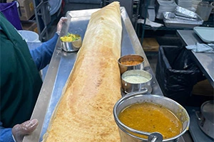 Nala’s Special Roast  Dosa GF